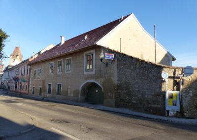 Brandschaden Polizei Marktplatz Perchtoldsdorf