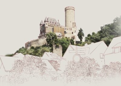 Entwicklung Burgruine Burgschwalbach